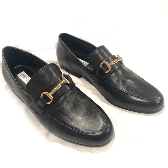 Steve Madden Shoes - Steve Madden Kerry Loafer Black Leather Horsebit